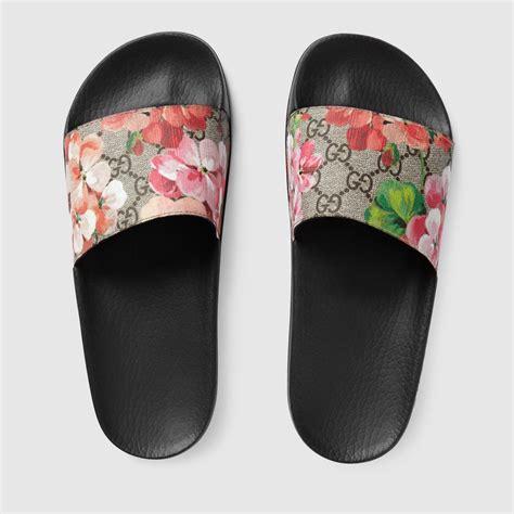 gucci bloom slids|Gucci women's slides clearance sale.